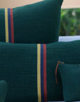 Jasper Pillow Cover | Green 15.7x31"