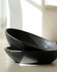 Oversized Black Mango Wood Bowl