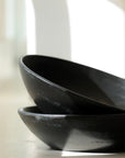 Oversized Black Mango Wood Bowl