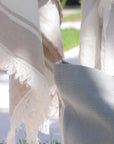 The Belgian Towel | Fouta Flax Stripe