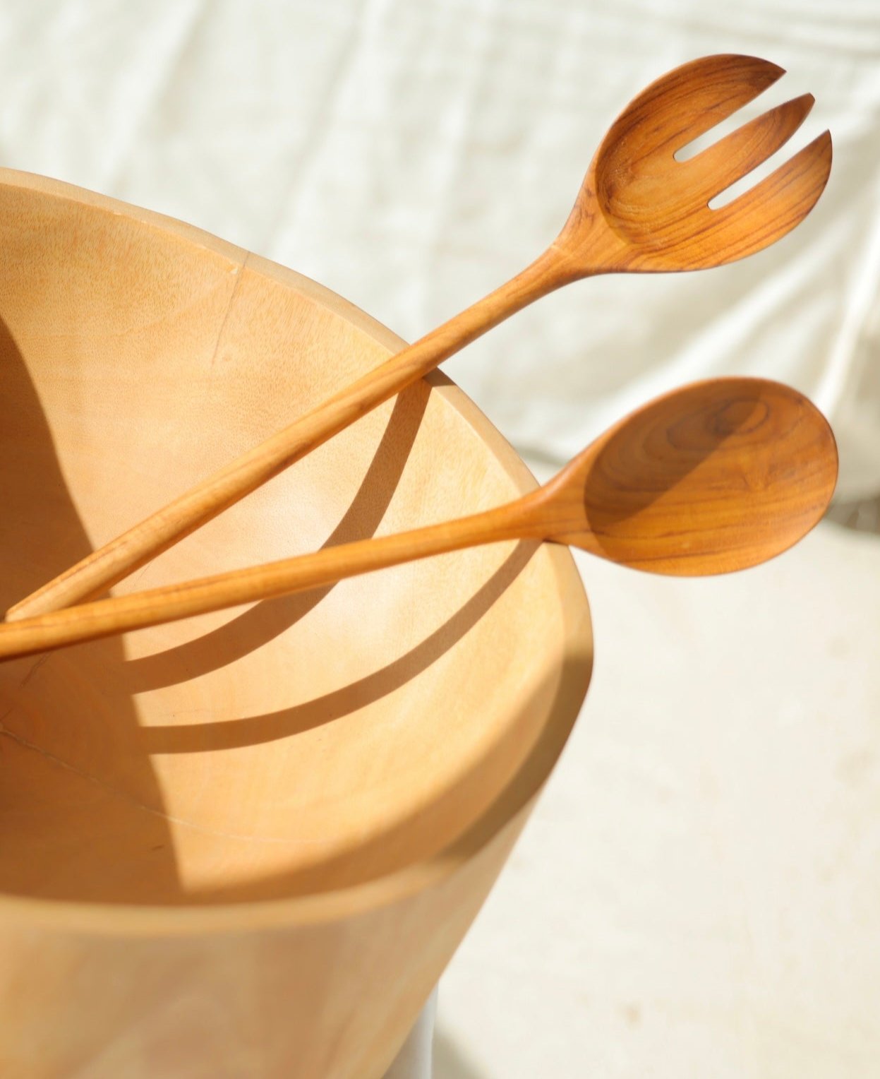 Oversized Mango Wood Bowl