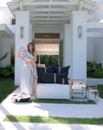 The Belgian Towel | Fouta Ash Stripe