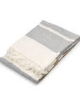 The Belgian Towel | Fouta Ash Stripe