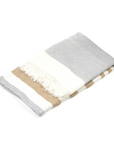 The Belgian Towel | Fouta Ash Stripe