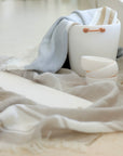 The Belgian Towel | Fouta Flax Stripe
