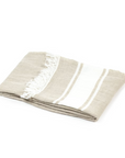 The Belgian Towel | Fouta Flax Stripe